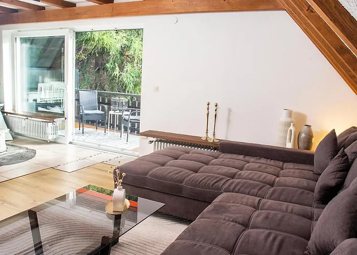 Blackncozy - Grosszuegiges Designappartement Mit Boxspringbetten Und Heimkino